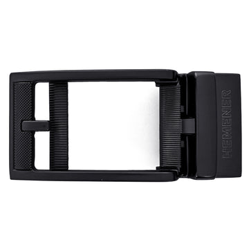 Hemener Men Metal Autogrip Grey Buckle