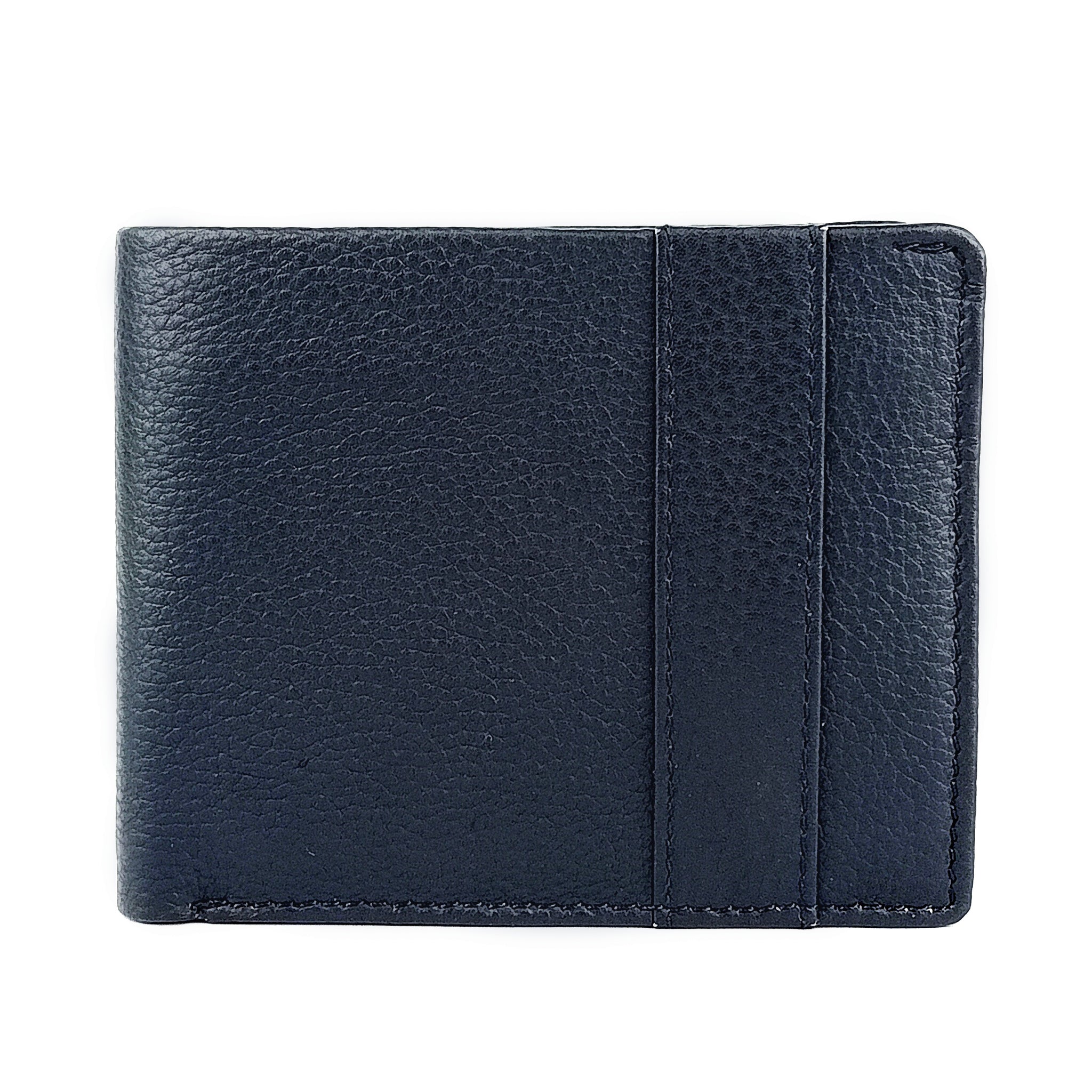 Hemener Men  Blue  Genuine Leather Wallet