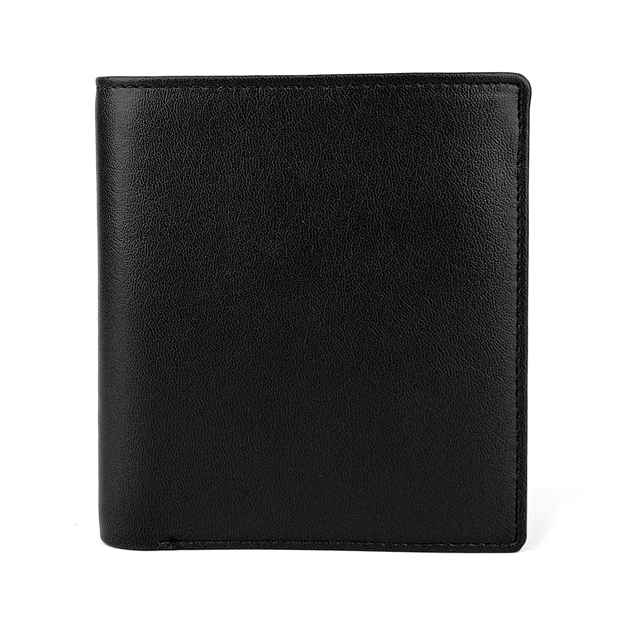 Hemener Men Black  Genuine Leather Wallet