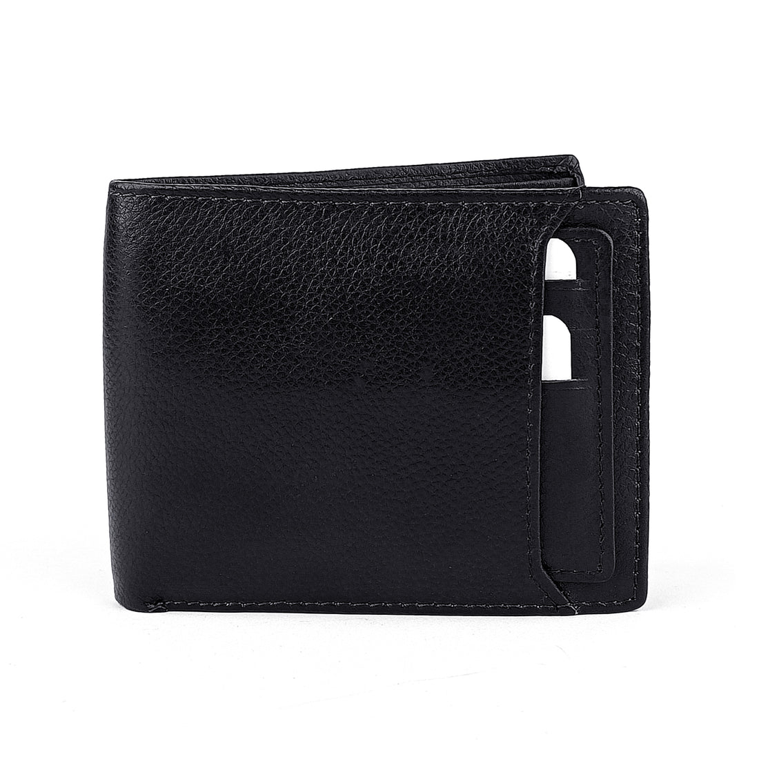 Hemener Men Black  Genuine Leather Wallet