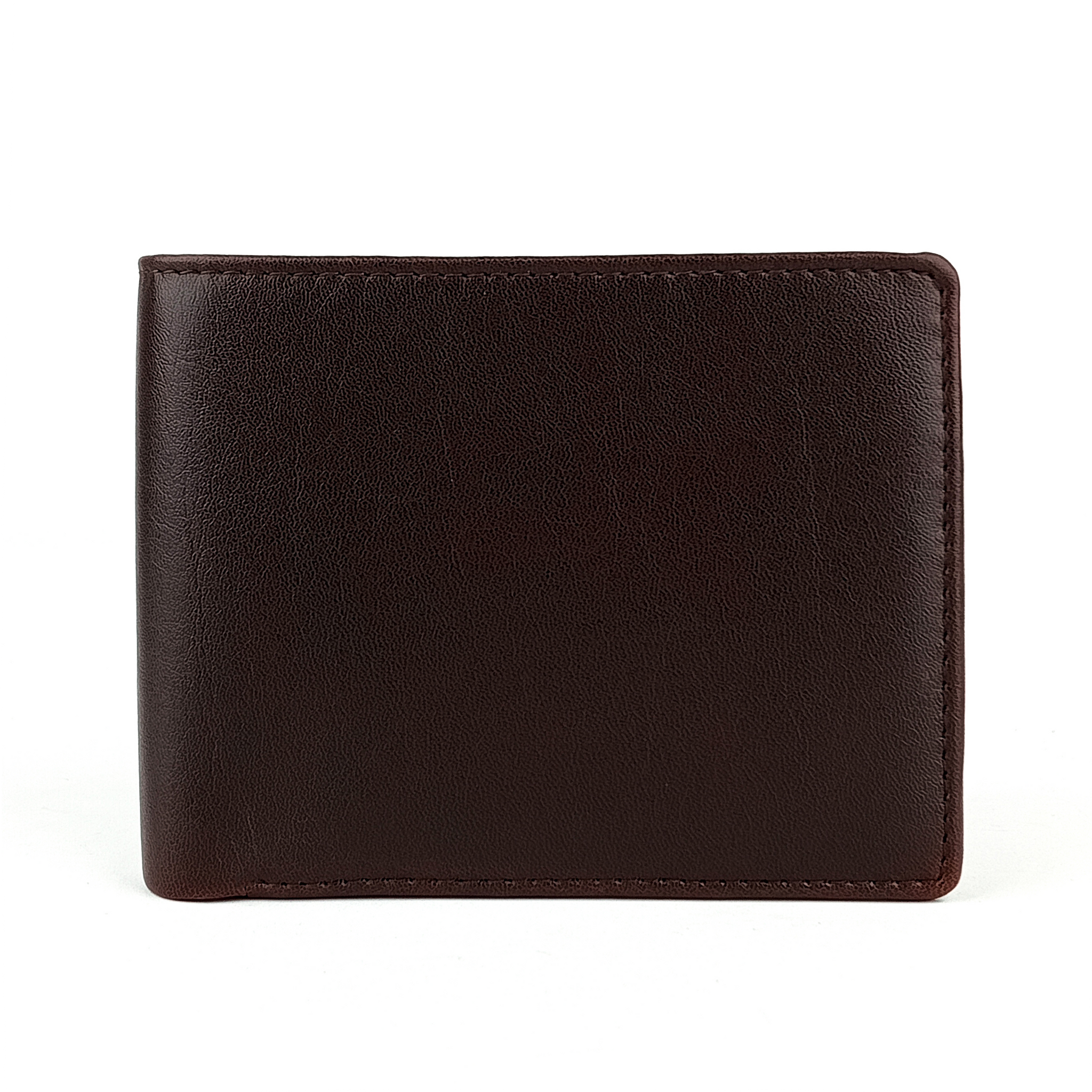 Hemener Men Dark Brown  Genuine Leather Wallet