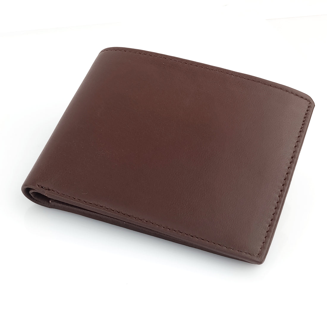 Hemener Men Dark Brown  Genuine Leather Wallet