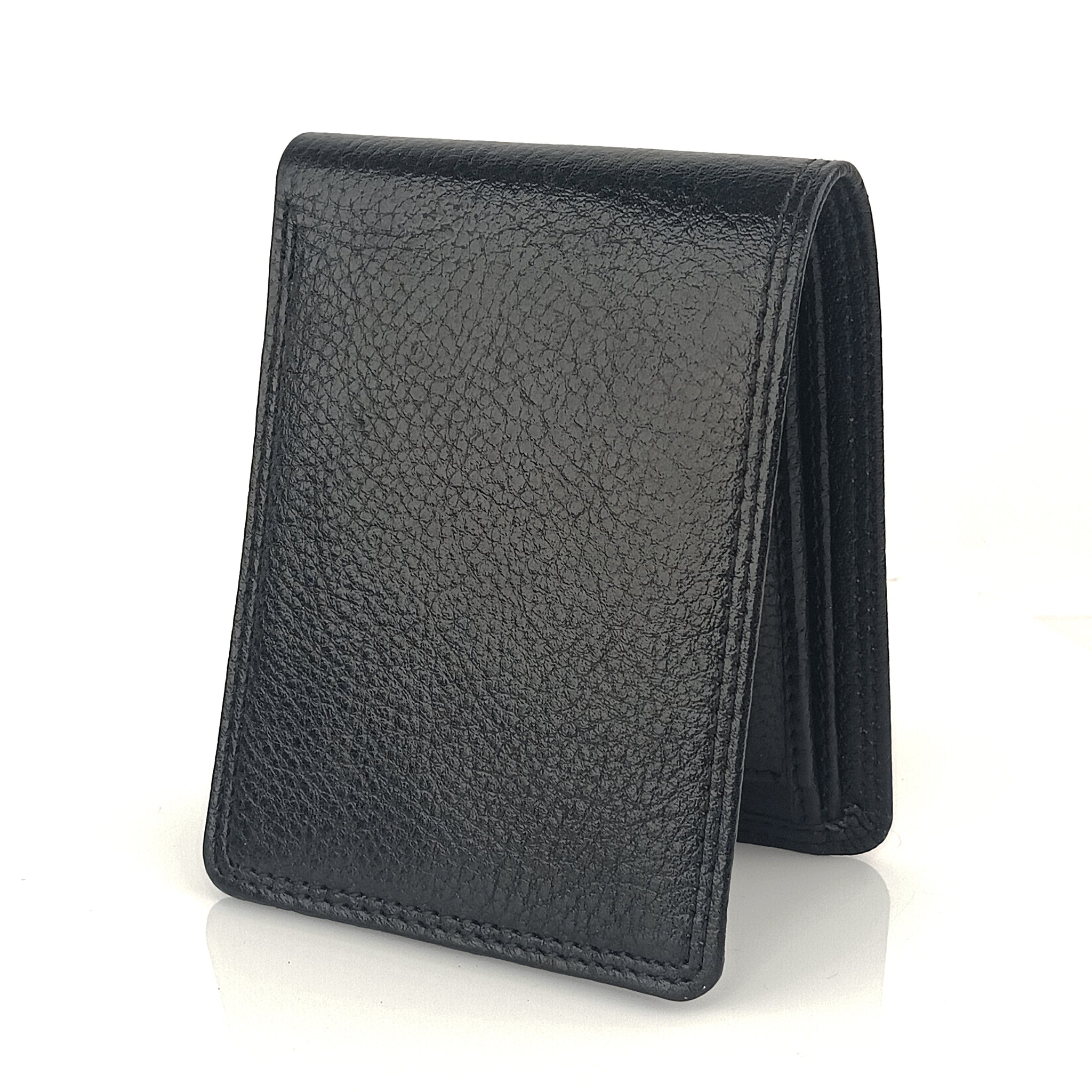 Hemener Men Black  Genuine Leather Wallet