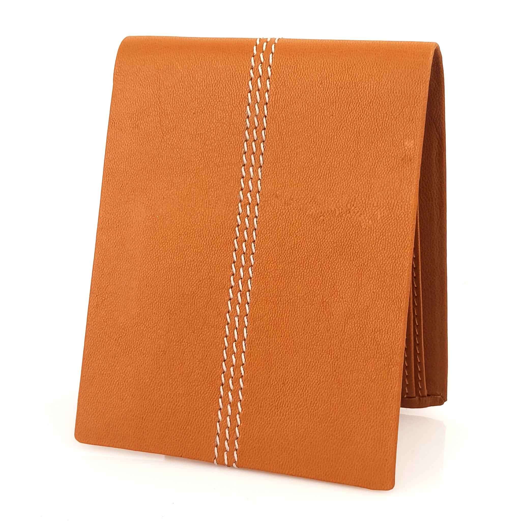 Hemener Men Tan  Genuine Leather Wallet