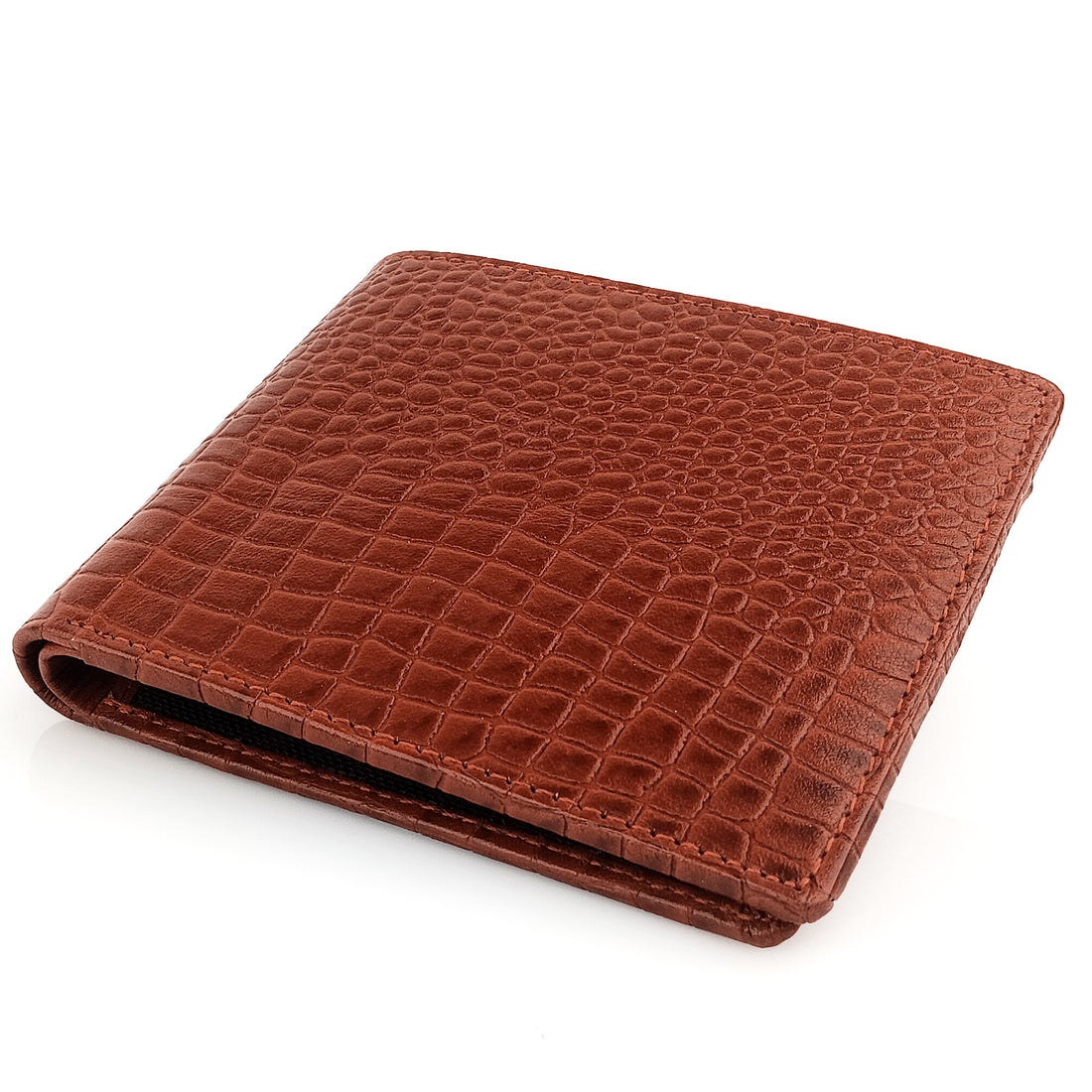 Hemener Men Brown  Genuine Leather Wallet