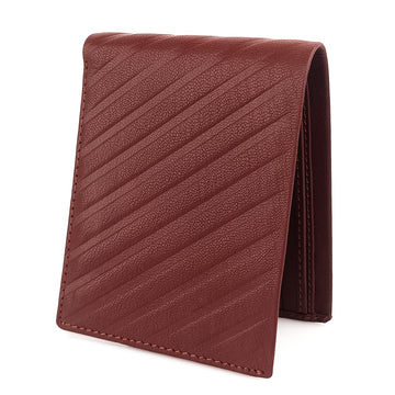 Hemener Men Brown  Genuine Leather Wallet