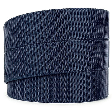 Hemener Unisex Blue Nylon Canvas Strap